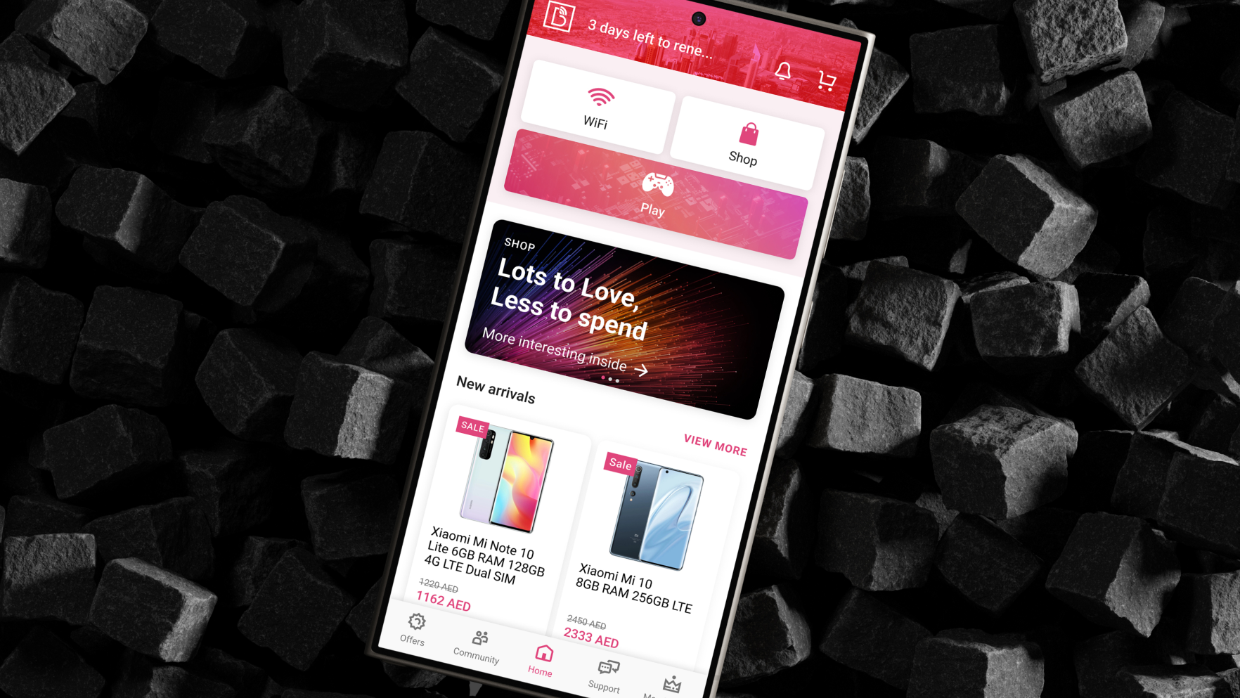 B2Connect: A Mobile Application For a Wi-Fi Provider in UAE