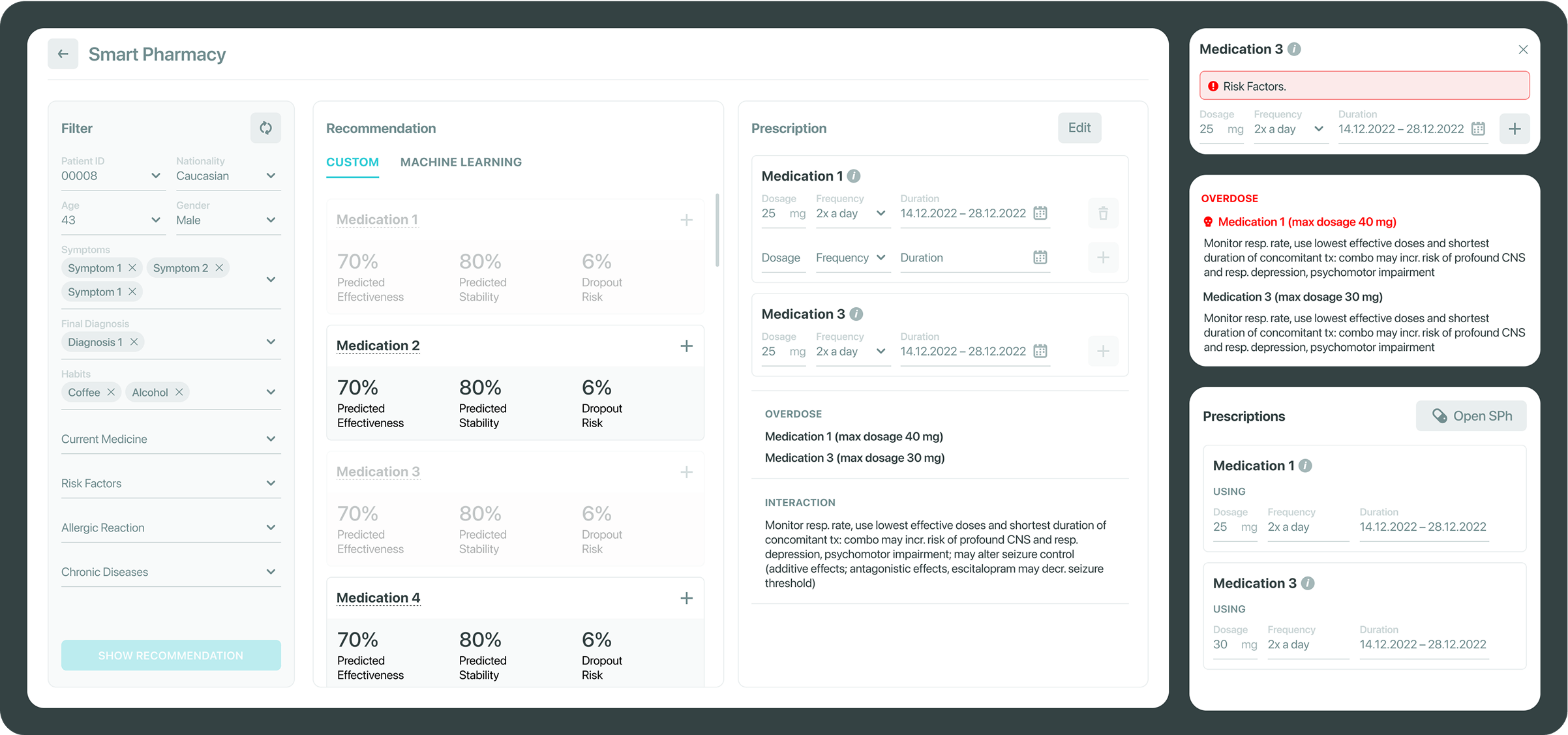 Aplication interface
