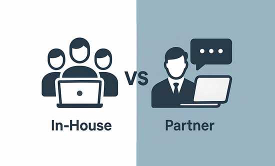 Thumbnail of 'Build In-House vs Partner: What’s Better for Launching a Tech Startup in 2025?' post